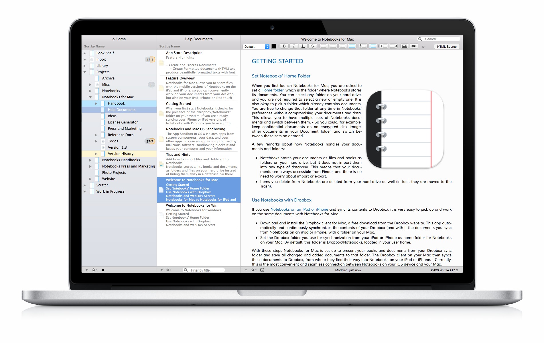 Notebook For Mac
